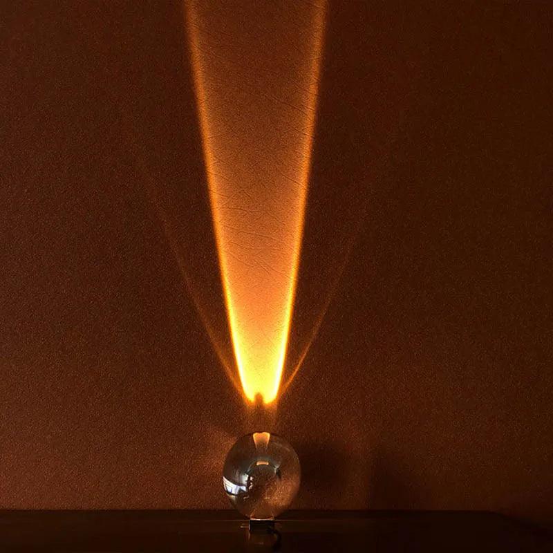 Table Lamp Led Crystal Eye Of The Sky Italian Designer Bedside Table Lamps For Living Bedroom Decor Light Night Projector Gift - Pacisia