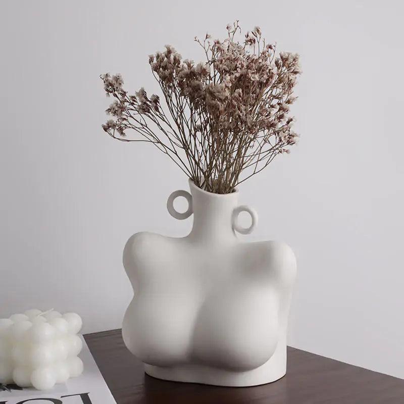 Home Décor Sculpture Ceramic Vase - Pacisia