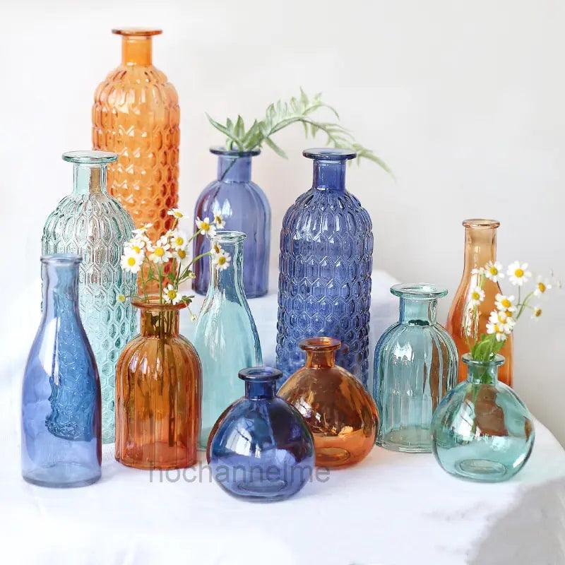 Small Fresh Flower Glass Vases - Pacisia