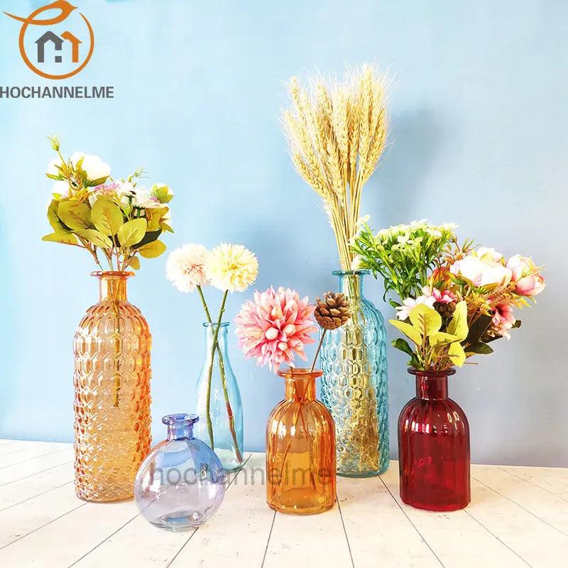 Small Fresh Flower Glass Vases - Pacisia