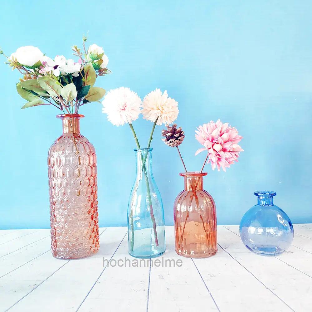 Small Fresh Flower Glass Vases - Pacisia