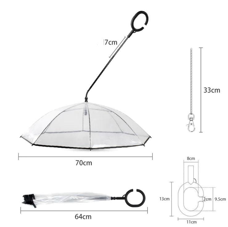 Transparent Pet Umbrella - Pacisia